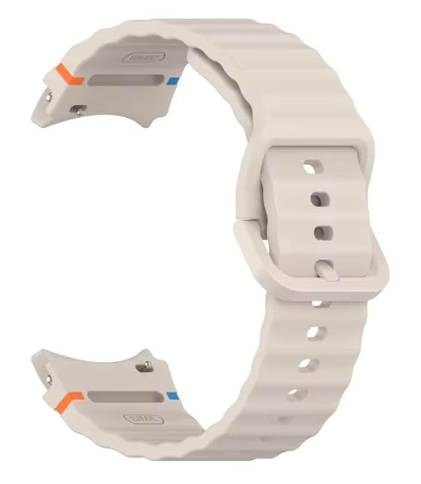Meyaar Case+Strap for Samsung Galaxy Watch 7/6 44mm Silicone Band Tempered Glass Film Protective Case Upgrade Galaxy 6/7 to Ultra 47mm
