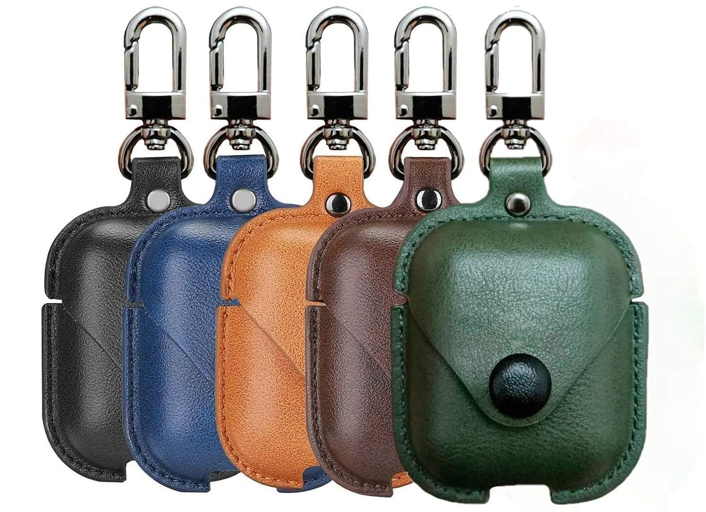 Meyaar Leather Cover Only Compatible With Boat Airdopes 131 & 138 (Light Brown)