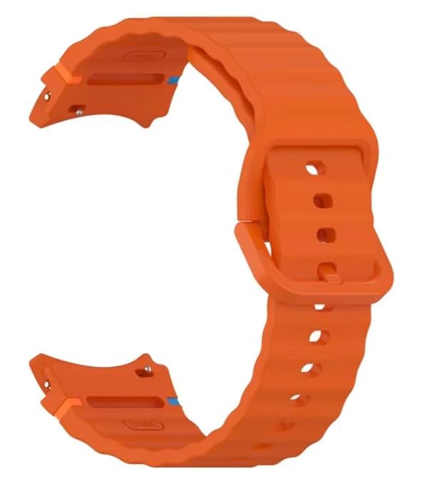 Meyaar Case+Strap for Samsung Galaxy Watch 7/6 44mm Silicone Band Tempered Glass Film Protective Case Upgrade Galaxy 6/7 to Ultra 47mm