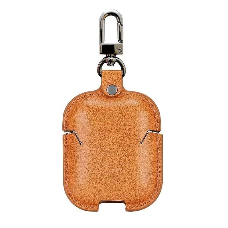 Meyaar Leather Cover Only Compatible With Boat Airdopes 131 & 138 (Light Brown)